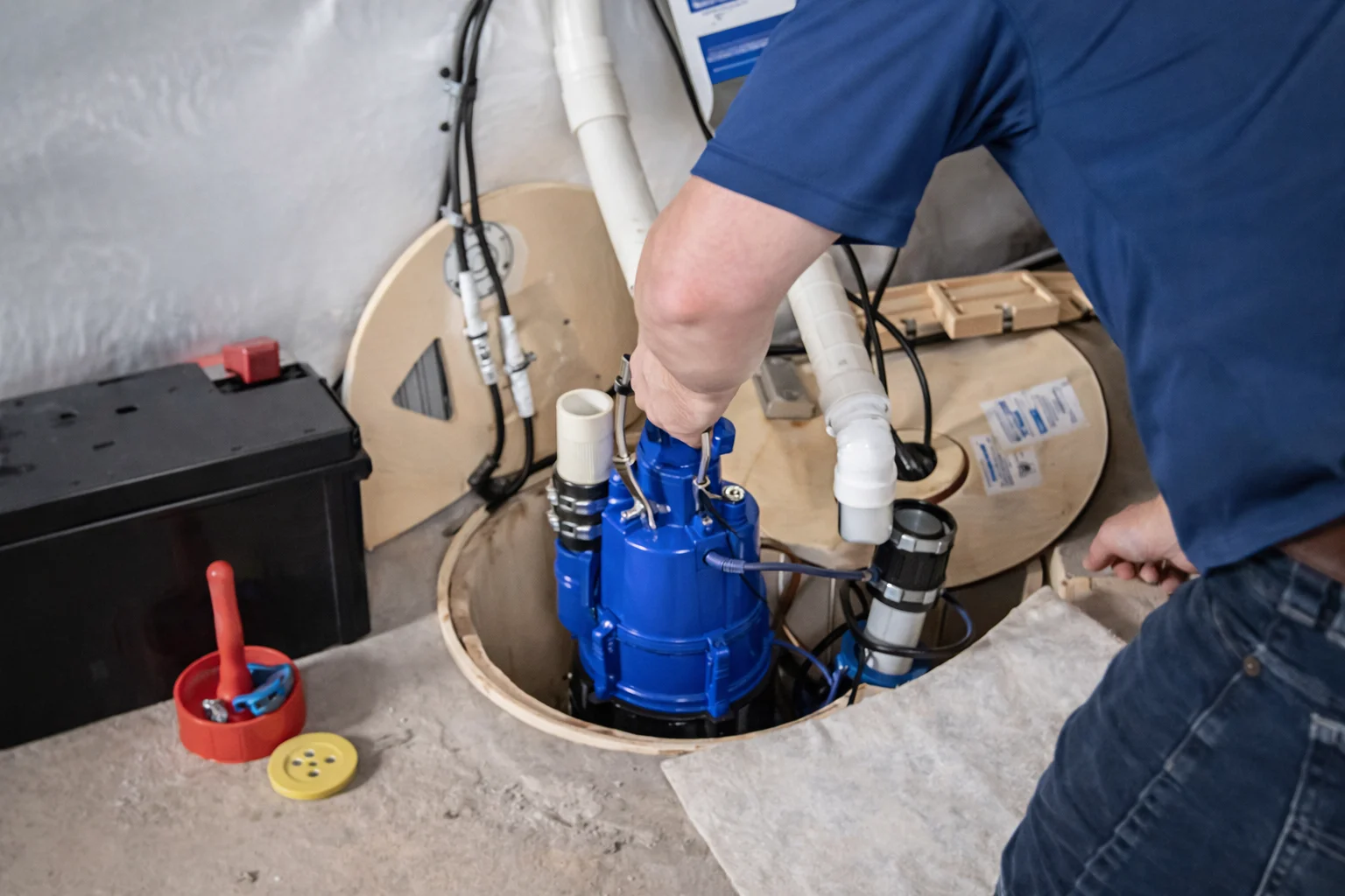 Sump Pump Installation